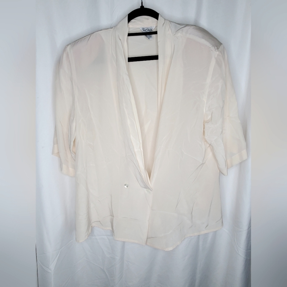 Paul Stanley silk top size 20